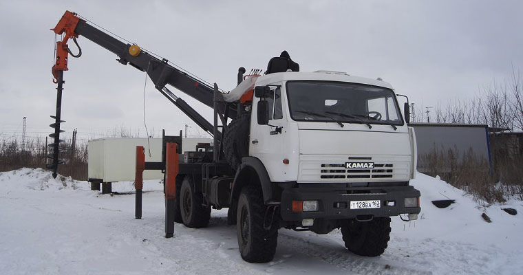 Ямобур Камаз Вездеход