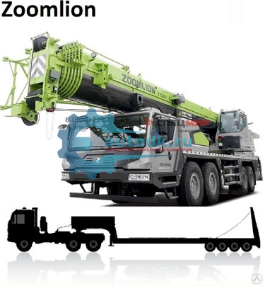 Перевозка крана Zoomlion